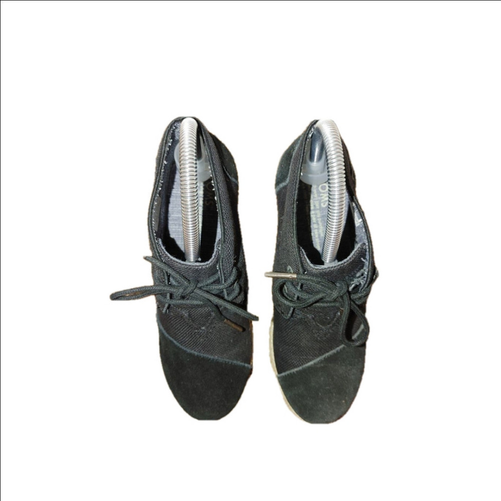 TOMS Desert Wedge Espadrilles Size 7